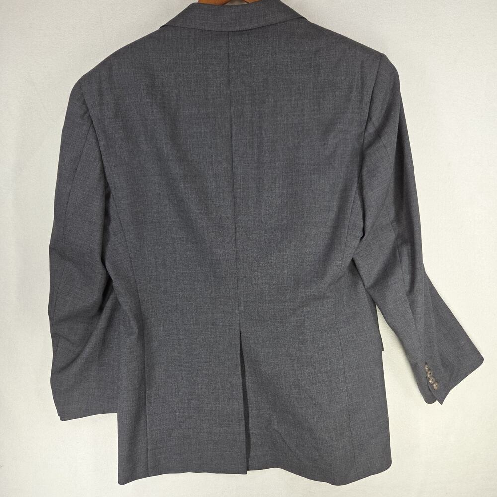 Vtg Polo Ralph Lauren Mens Blazer Coat Gray Business Casual Workwear y2k Attire - Picture 2 of 15